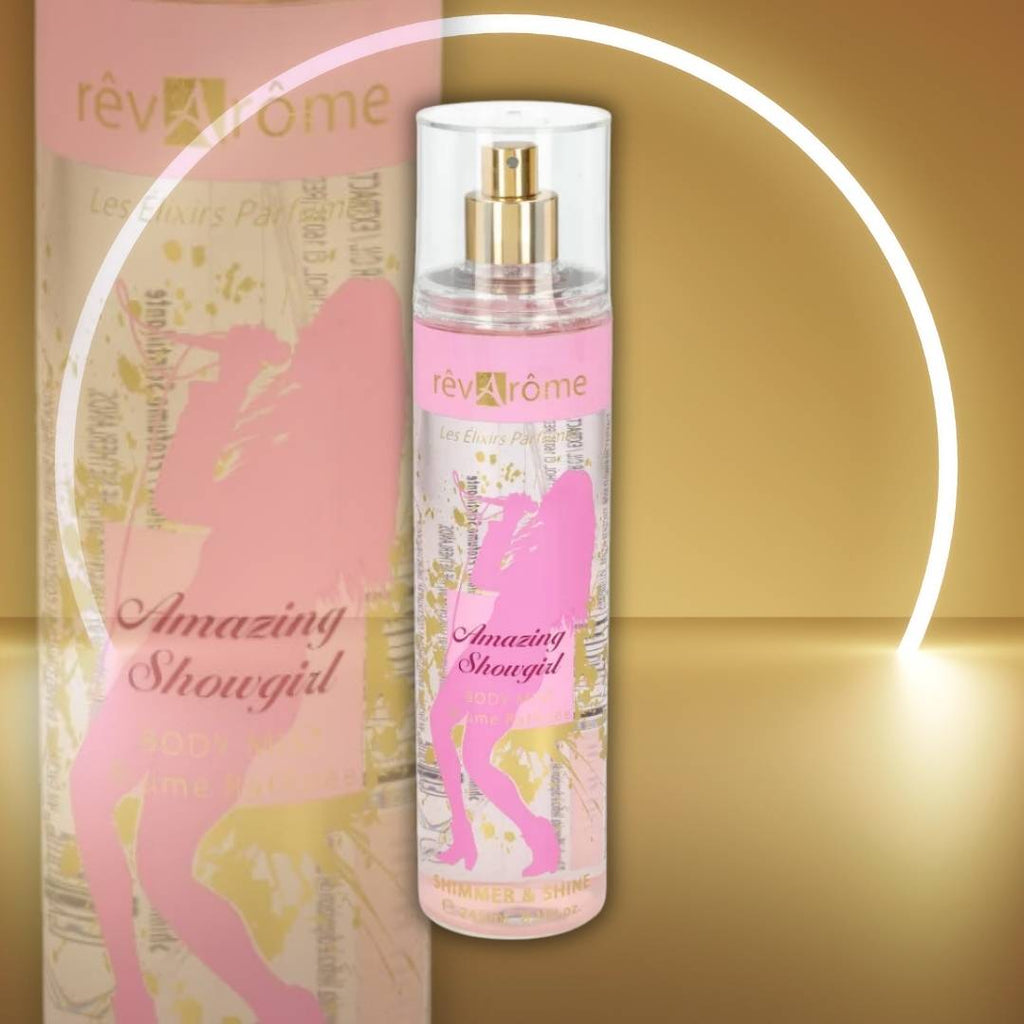 SHIMMERING BODY MIST | Acqua Profumata Glow Illuminante - Amazing Showgirl