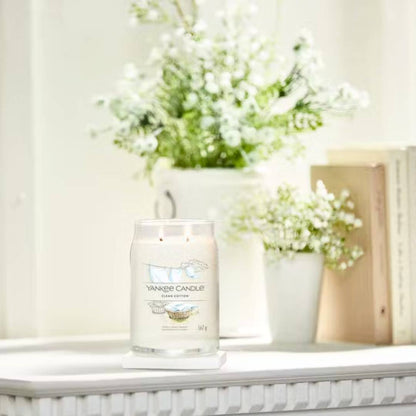 YANKEE CANDLE | Collezione Signature - CLEAN COTTON