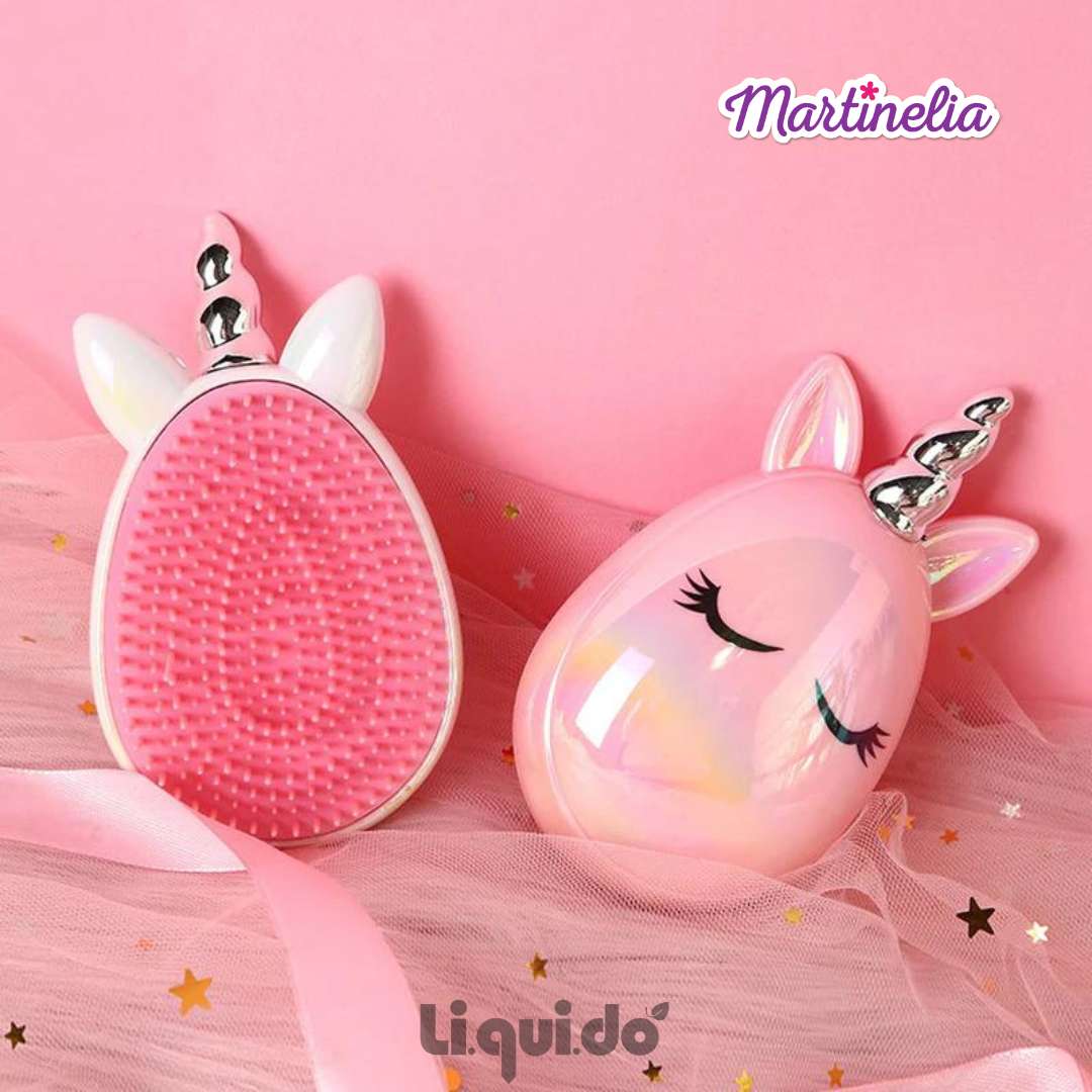 UNICORN DETANGLE HAIR BRUSH KIDS - Spazzola per capelli districante Unicorno
