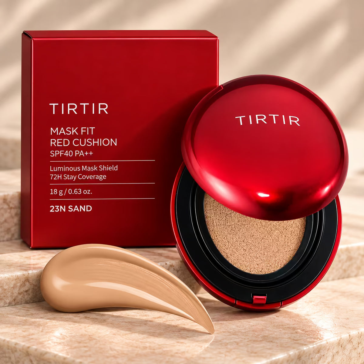 TIRTIR MASK FIT RED CUSHION - Fondotinta Cushion SPF40 PA++ 18 g