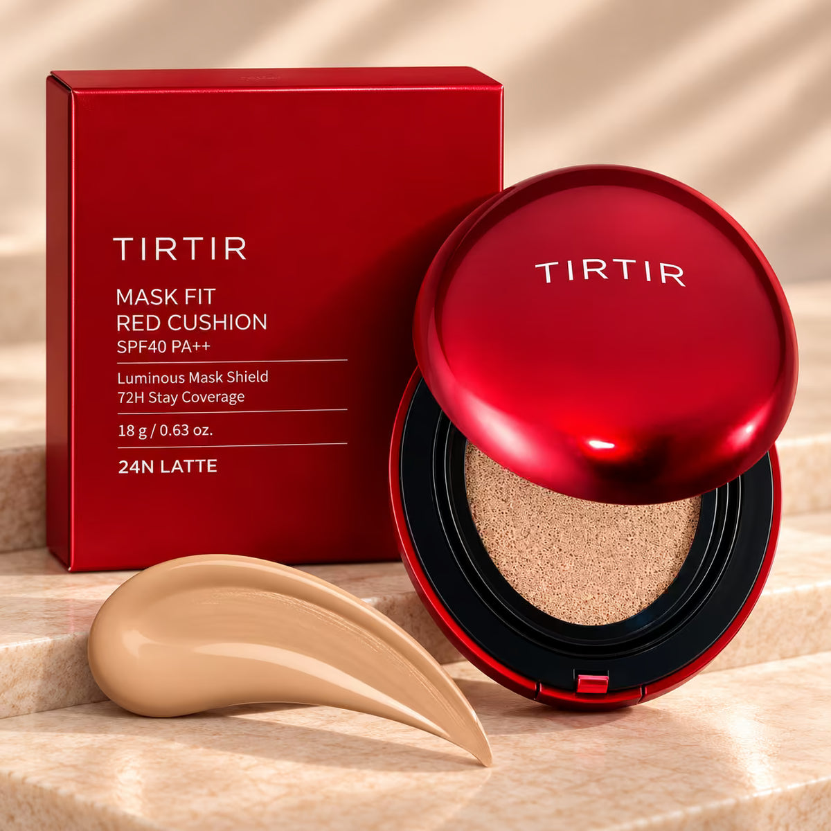 TIRTIR MASK FIT RED CUSHION - Fondotinta Cushion SPF40 PA++ 18 g