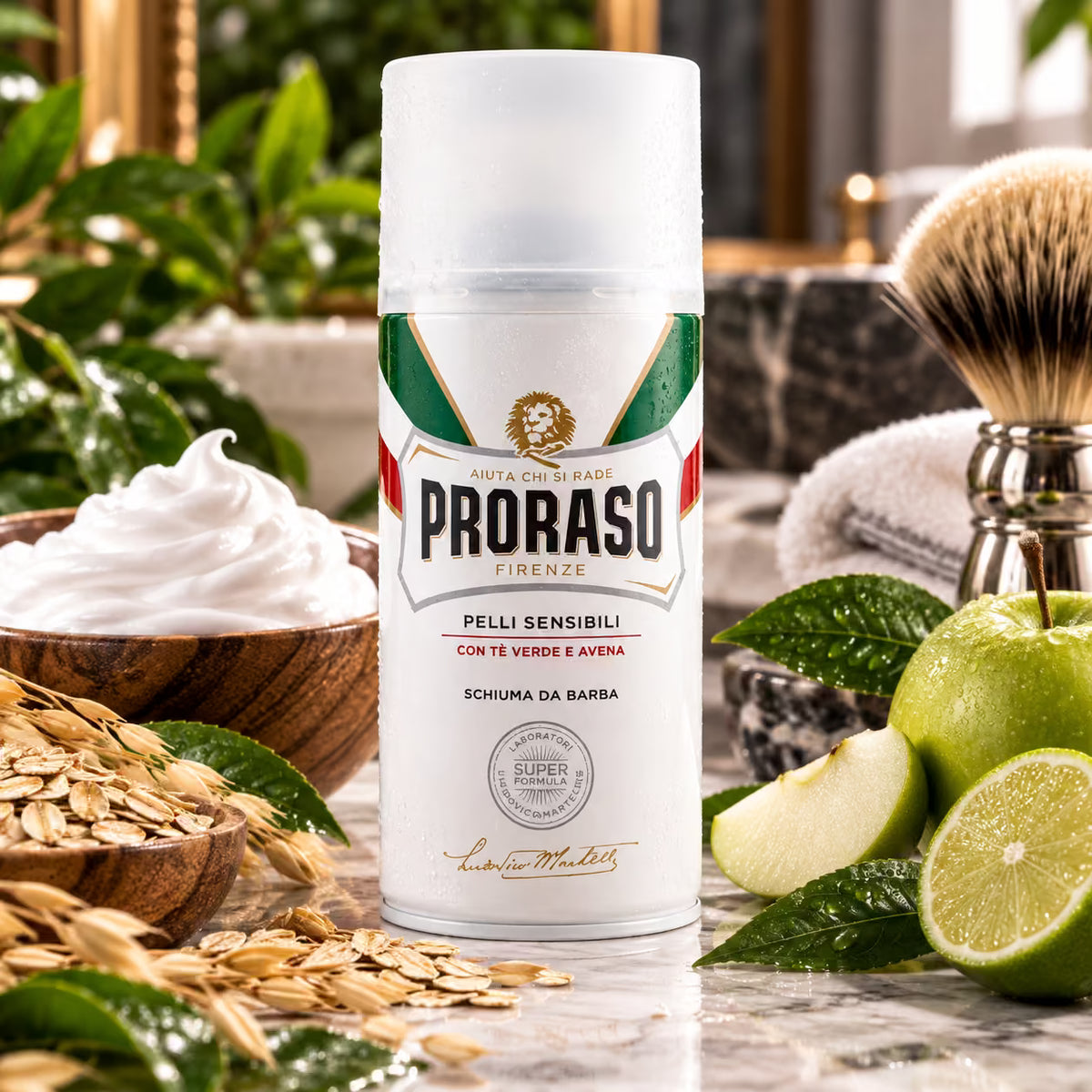 PRORASO SCHIUMA DA BARBA PELLI SENSIBILI 300ml