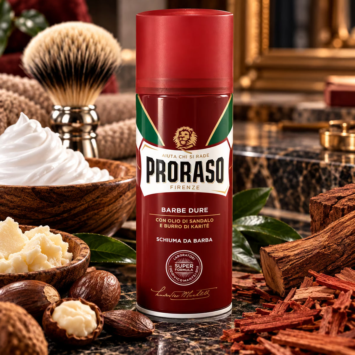 PRORASO SCHIUMA DA BARBA - Indicato Per Barbe Dure 400ml