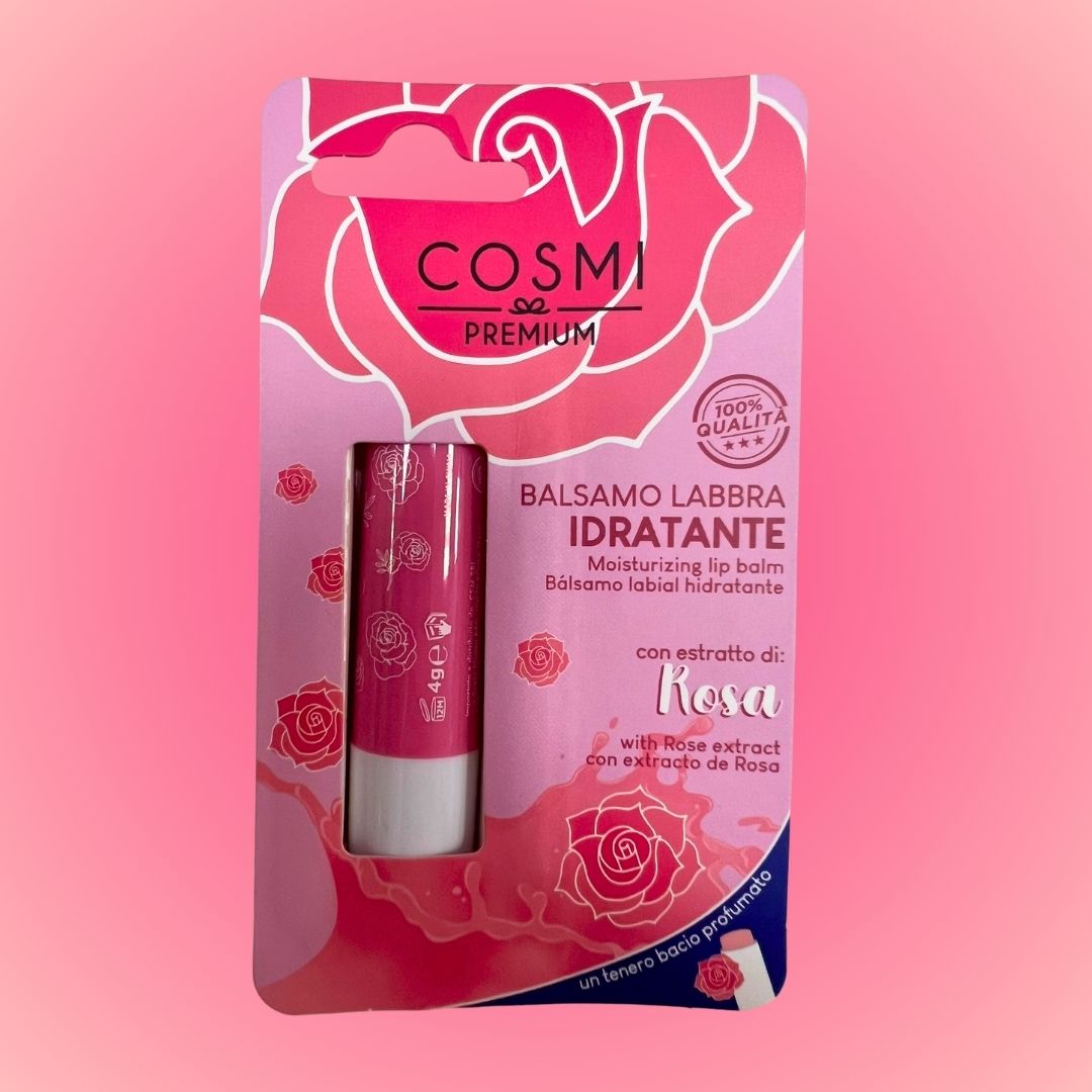 COSMI BALSAMO LABBRA IDRATANTE | ROSA - un tenero bacio Profumato