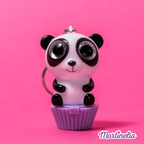 SQUISHNIMALS - Balsamo labbra fruttato con morbido animaletto portachiavi
