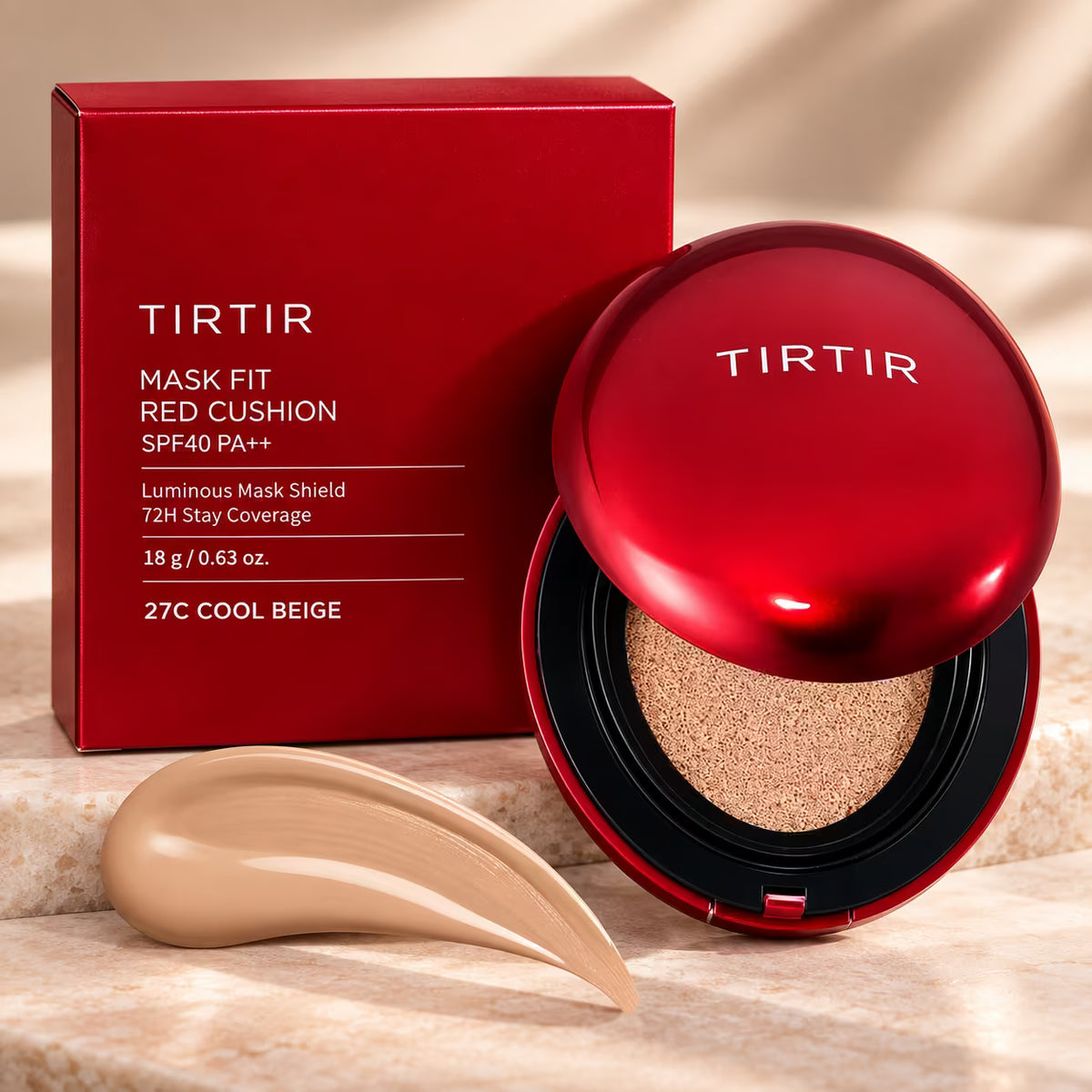 TIRTIR MASK FIT RED CUSHION - Fondotinta Cushion SPF40 PA++ 18 g