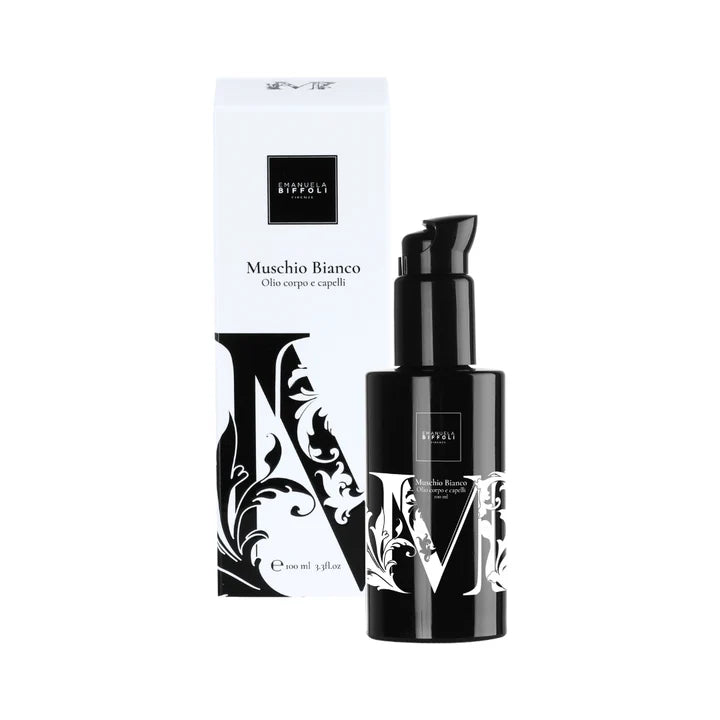EMANUELA BIFFOLI - Olio Corpo e Capelli Muschio Bianco 100ml