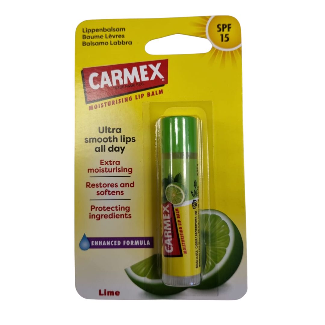 CARMEX DAILY CARE LIME - Balsamo labbra in stick protezione sole