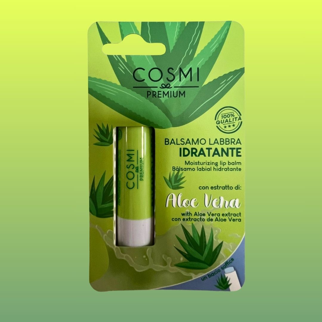 COSMI BALSAMO LABBRA IDRATANTE | ALOE VERA - un bacio soffice