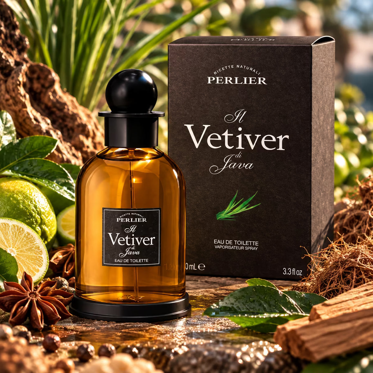 PERLIER IL VETIVER DI JAVA EAU DE TOILETTE 100ml