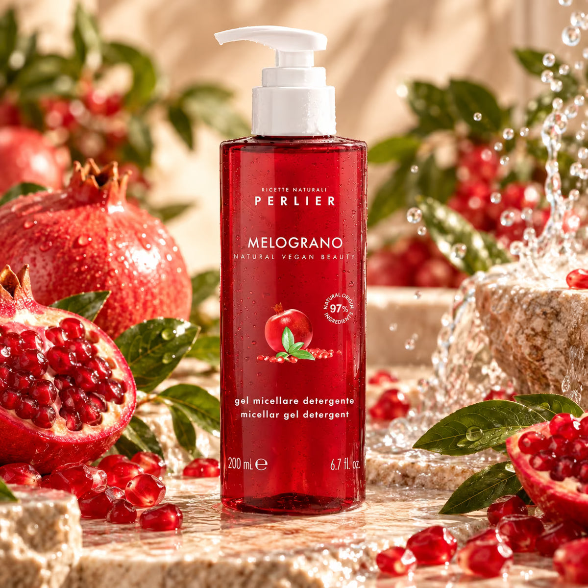 PERLIER MELOGRANO GEL MICELLARE DETERGENTE 200ml