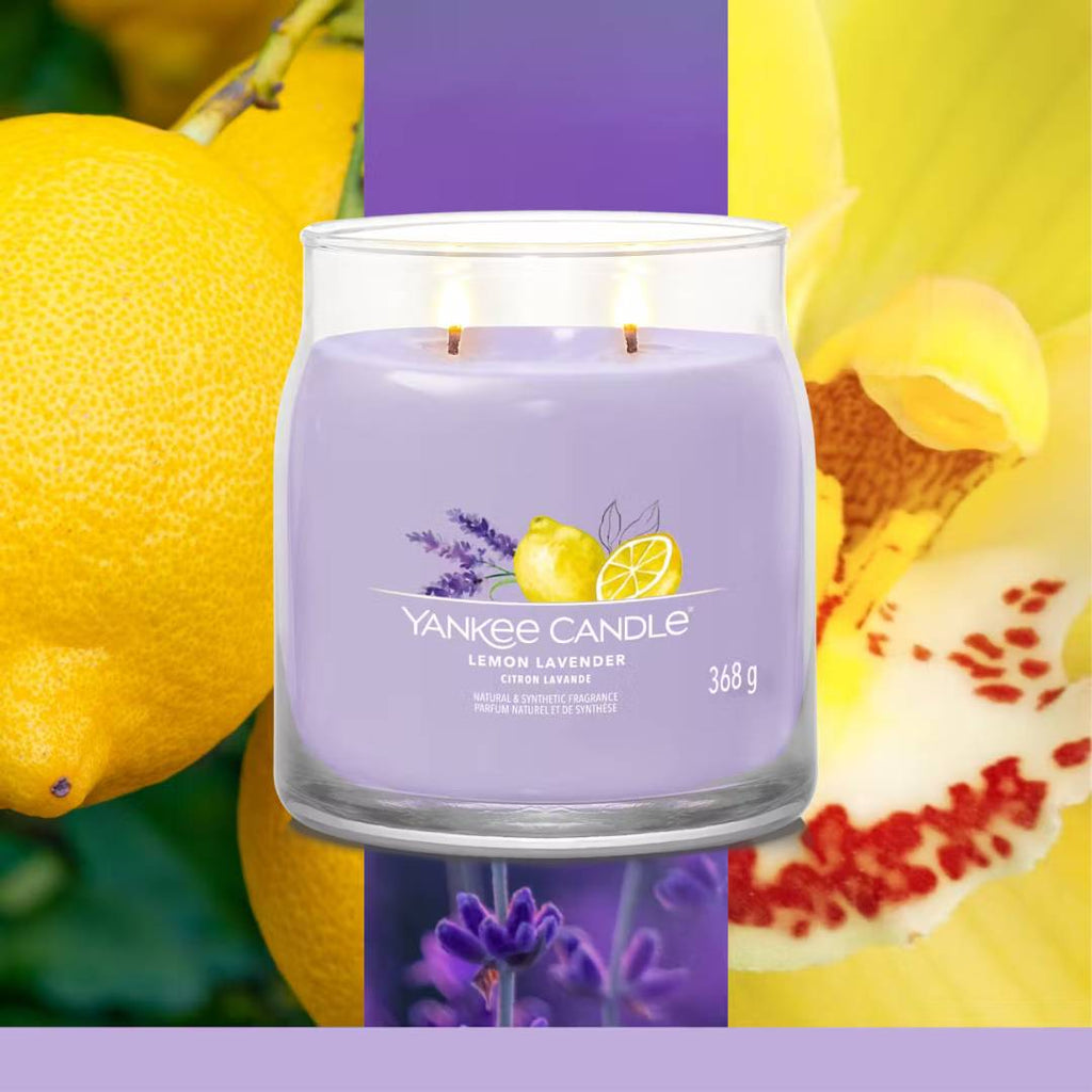 YANKEE CANDLE | Collezione Signature - LEMON LAVANDER