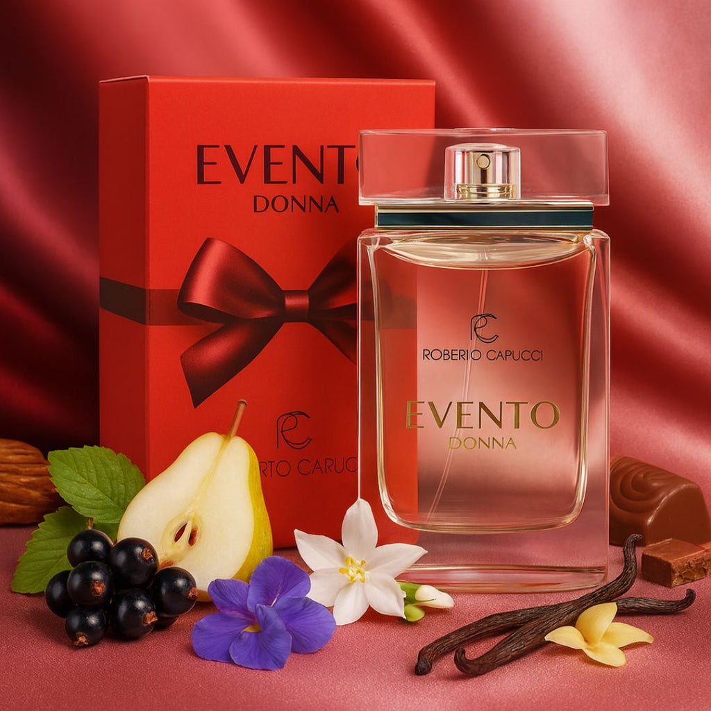 CAPUCCI EVENTO COFANETTO - EDP Donna 100ml + Deodorante 120ml + Borsello