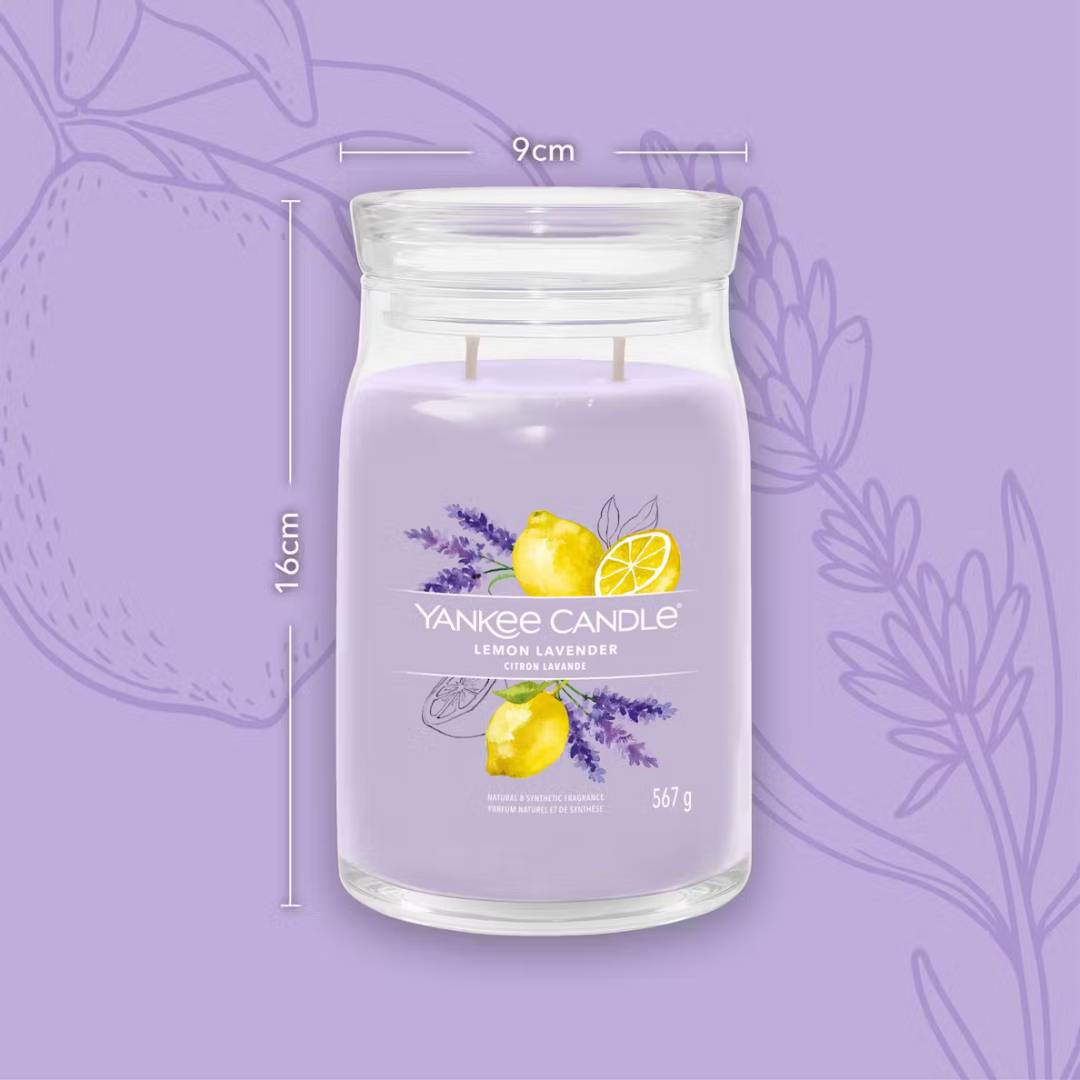 YANKEE CANDLE | Collezione Signature - LEMON LAVANDER