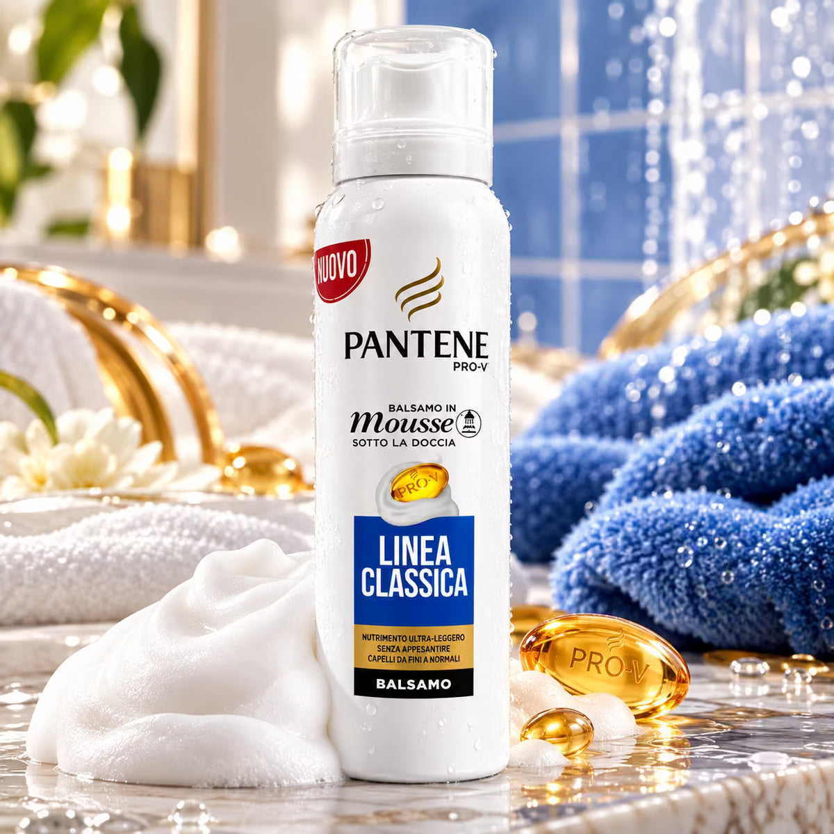 PANTENE PRO-V BALSAMO IN MOUSSE LINEA CLASSICA 140ml