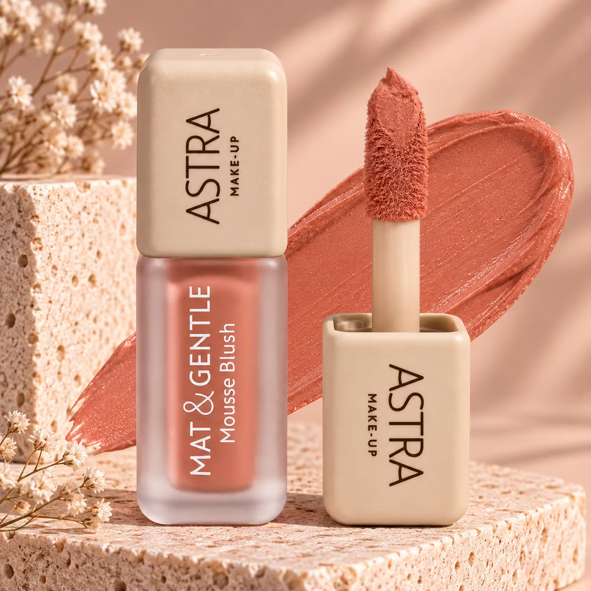 ASTRA MAT&GENTLE MOUSSE BLUSH - Blush Finish Mat Vellutato 3,5ml