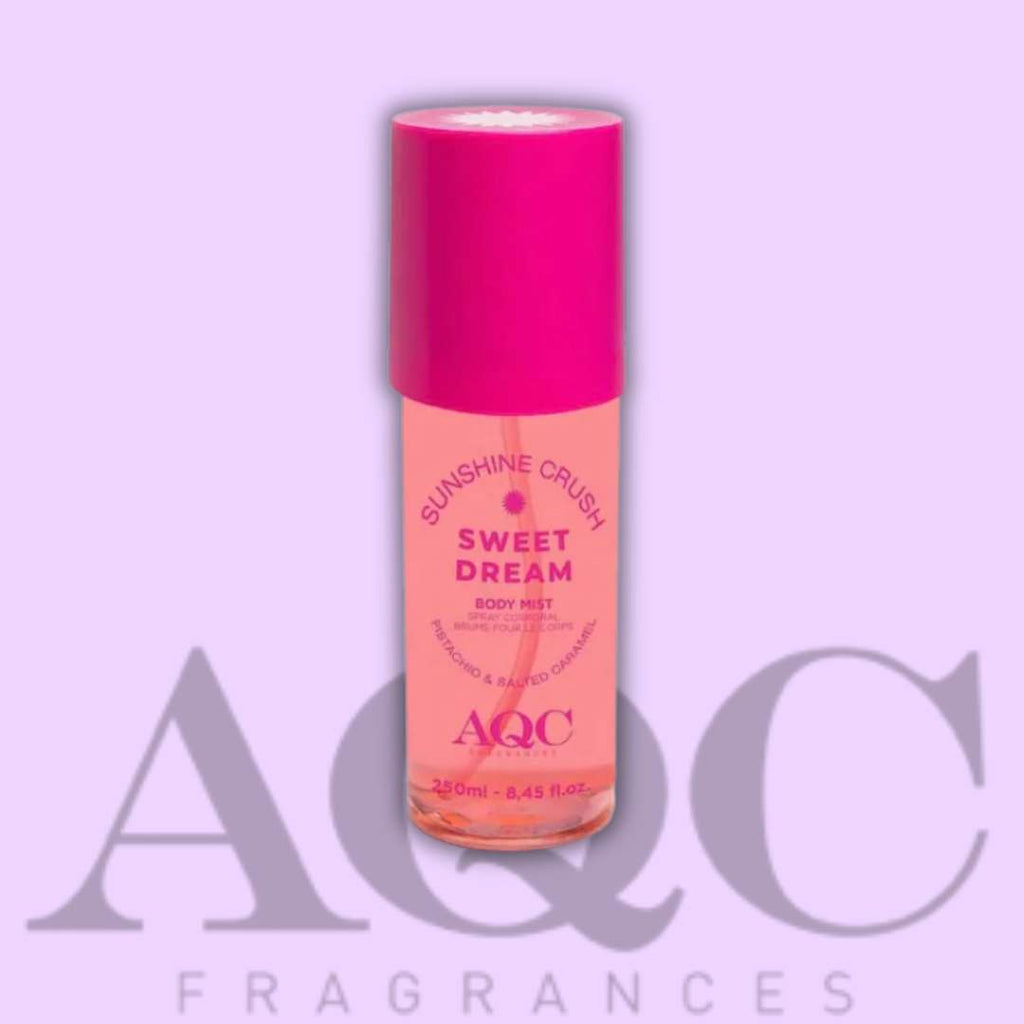 SUNSHINE CRUSH SWEET DREAM BODY MIST - Spray Corpo Profumato al Pistacchio e Caramello Salato