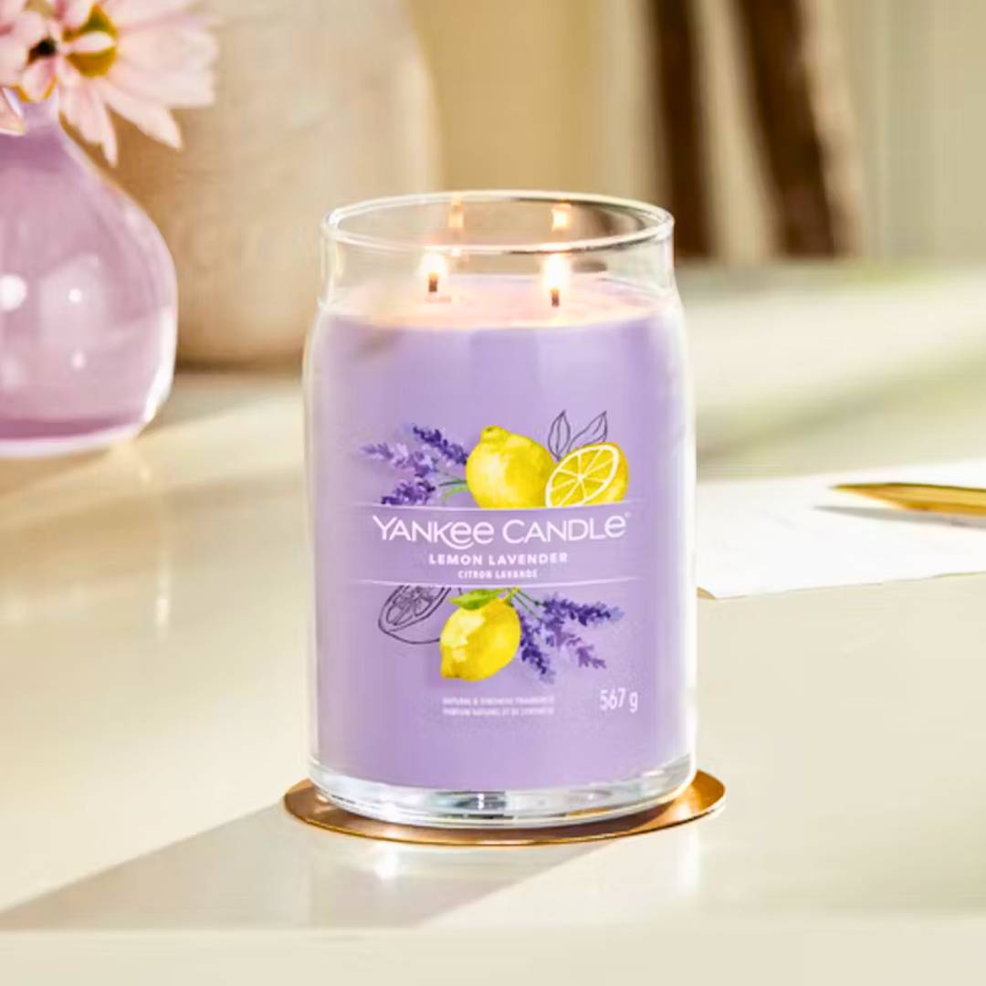 YANKEE CANDLE | Collezione Signature - LEMON LAVANDER