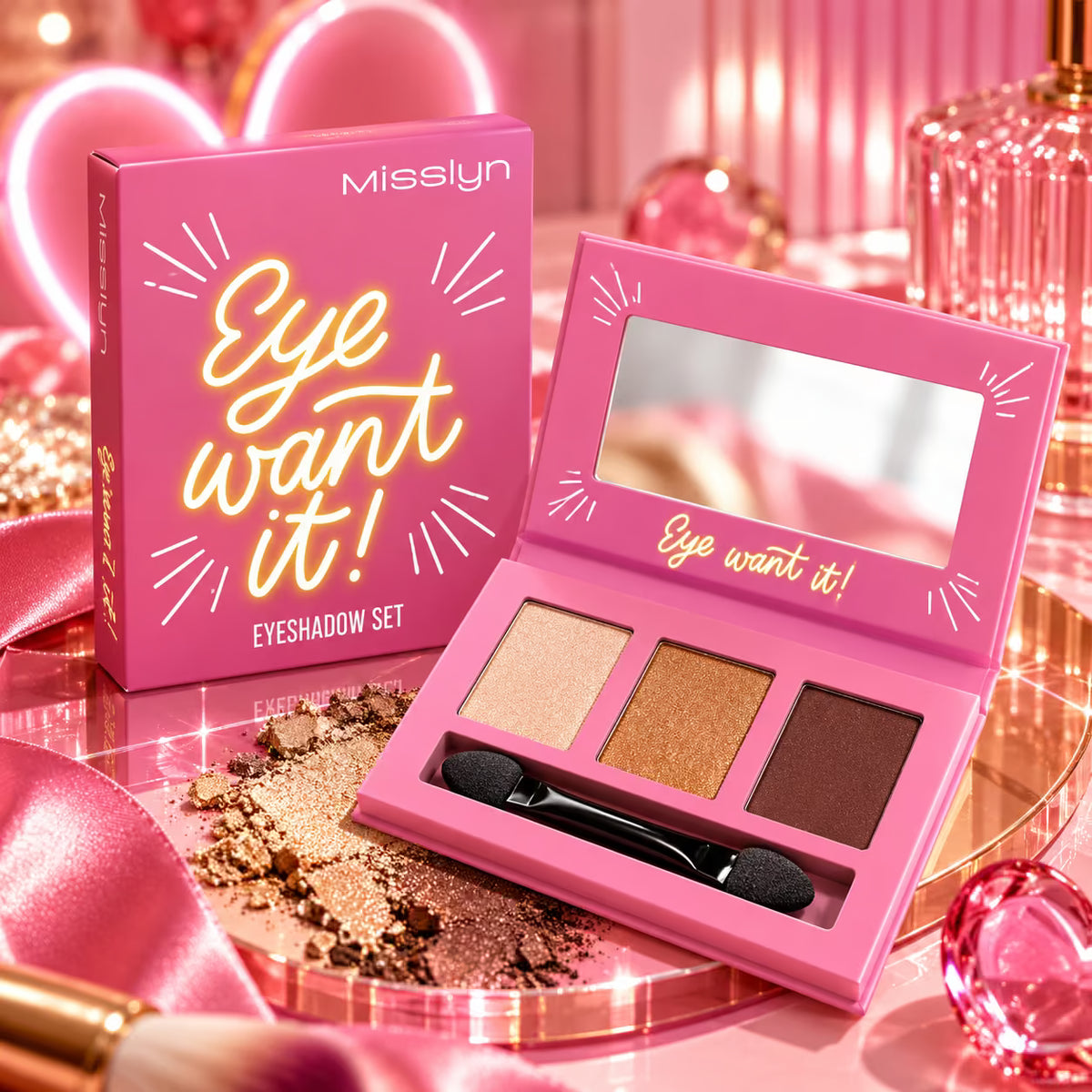 MISSLYN EYE WANT IT! Eyeshadow Set 3x0.7g