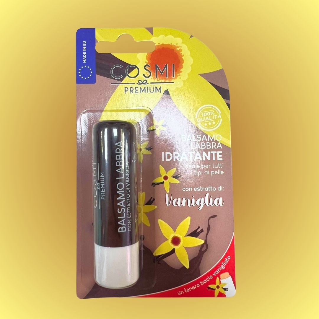 COSMI BALSAMO LABBRA IDRATANTE | VANIGLIA - un tenero bacio vanigliato