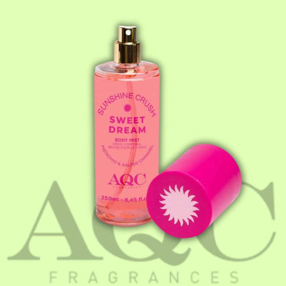 SUNSHINE CRUSH SWEET DREAM BODY MIST - Spray Corpo Profumato al Pistacchio e Caramello Salato