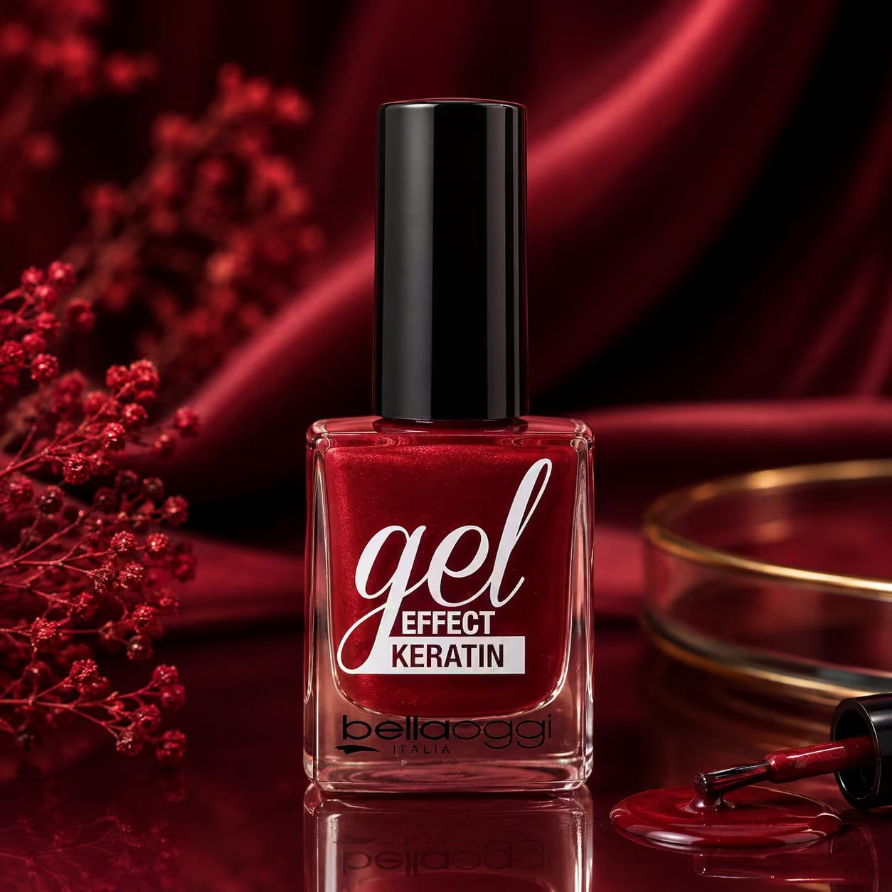 BELLAOGGI GEL EFFECT KERATIN - Smalti Unghie Effetto Gel 10 ml