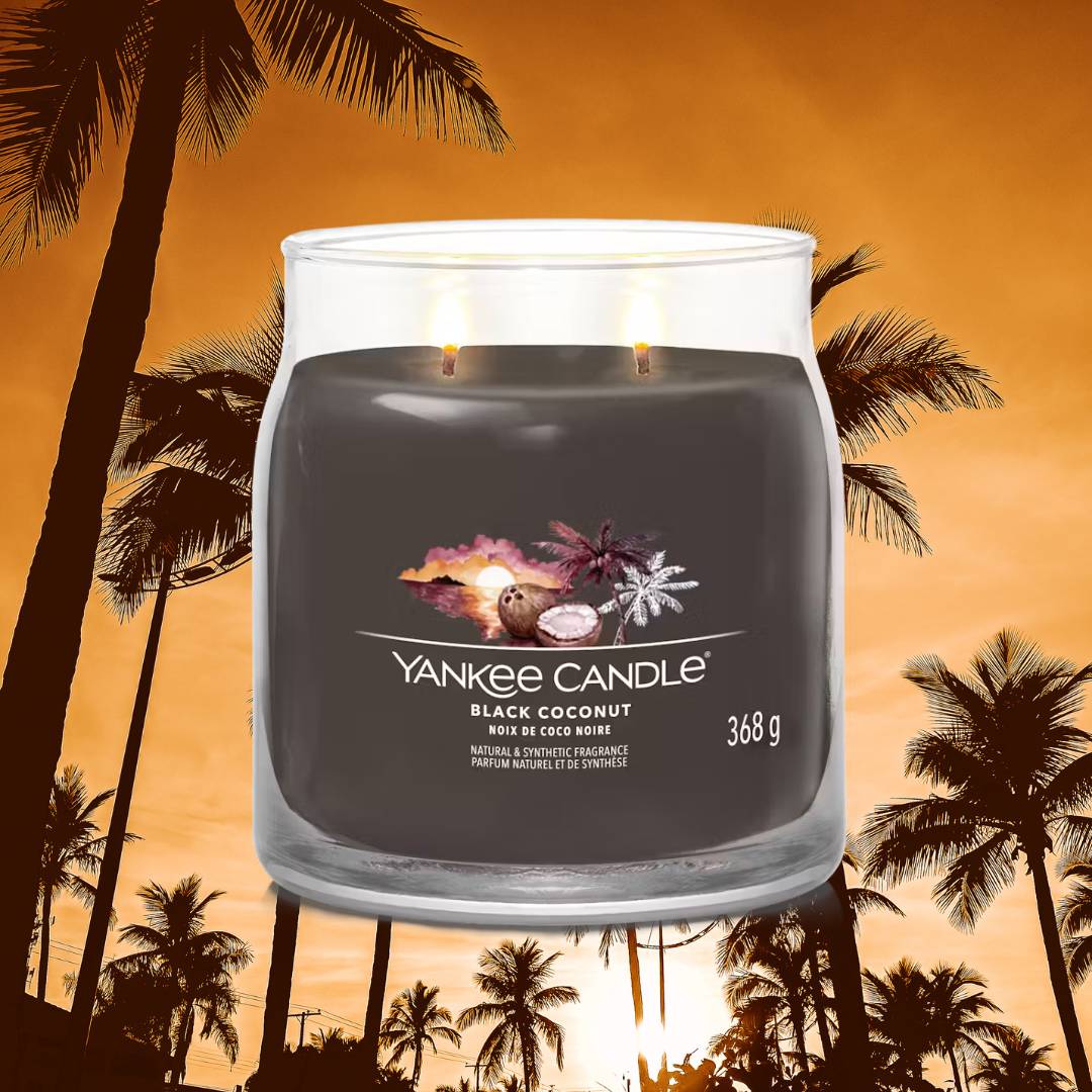 YANKEE CANDLE | Collezione Signature - BLACK COCONUT