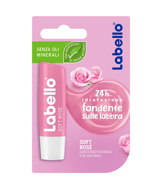 SOFT ROSÉ - Balsamo labbra alla rosa