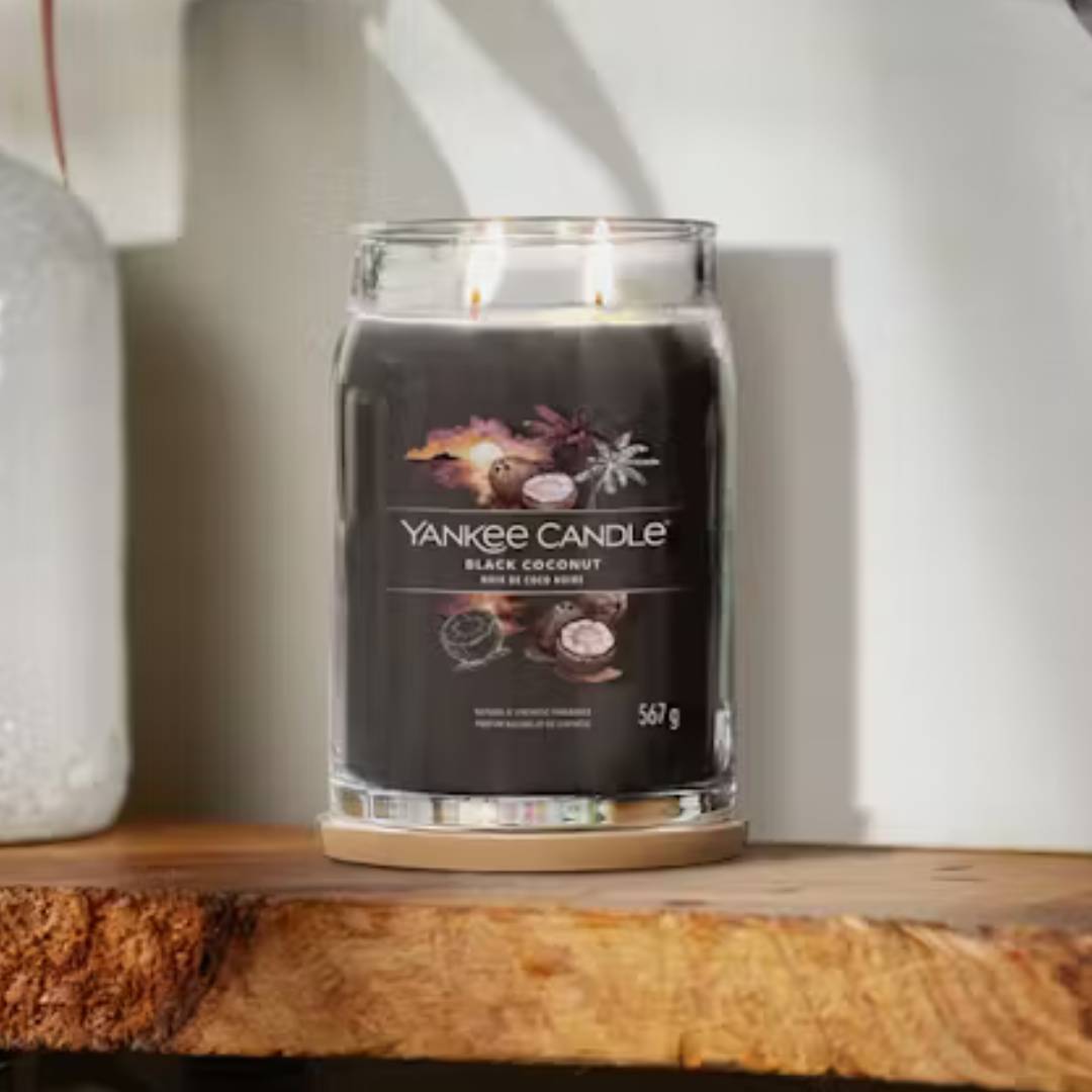 YANKEE CANDLE | Collezione Signature - BLACK COCONUT