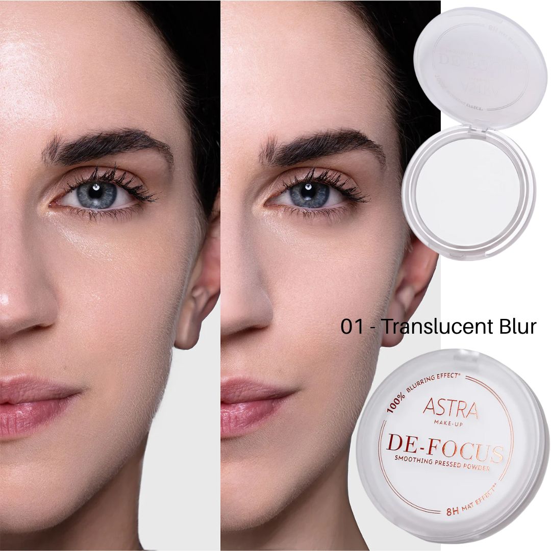 ASTRA MAKE UP DE-FOCUS - Cipria Compatta Levigante/Correttiva