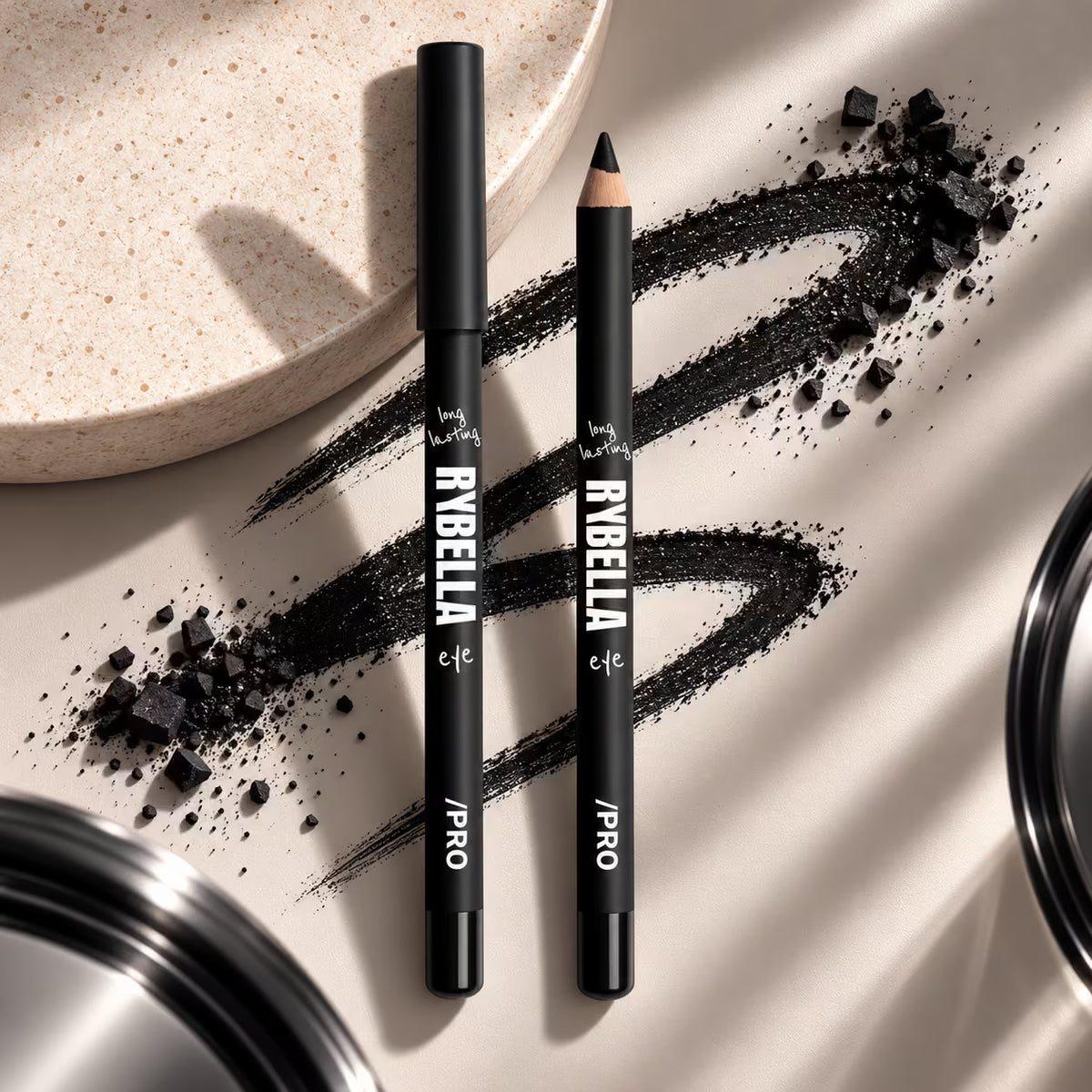 RYBELLA PRO EYE PENCIL LONG LASTING - Matita Occhi Nero Intenso 1,1 g
