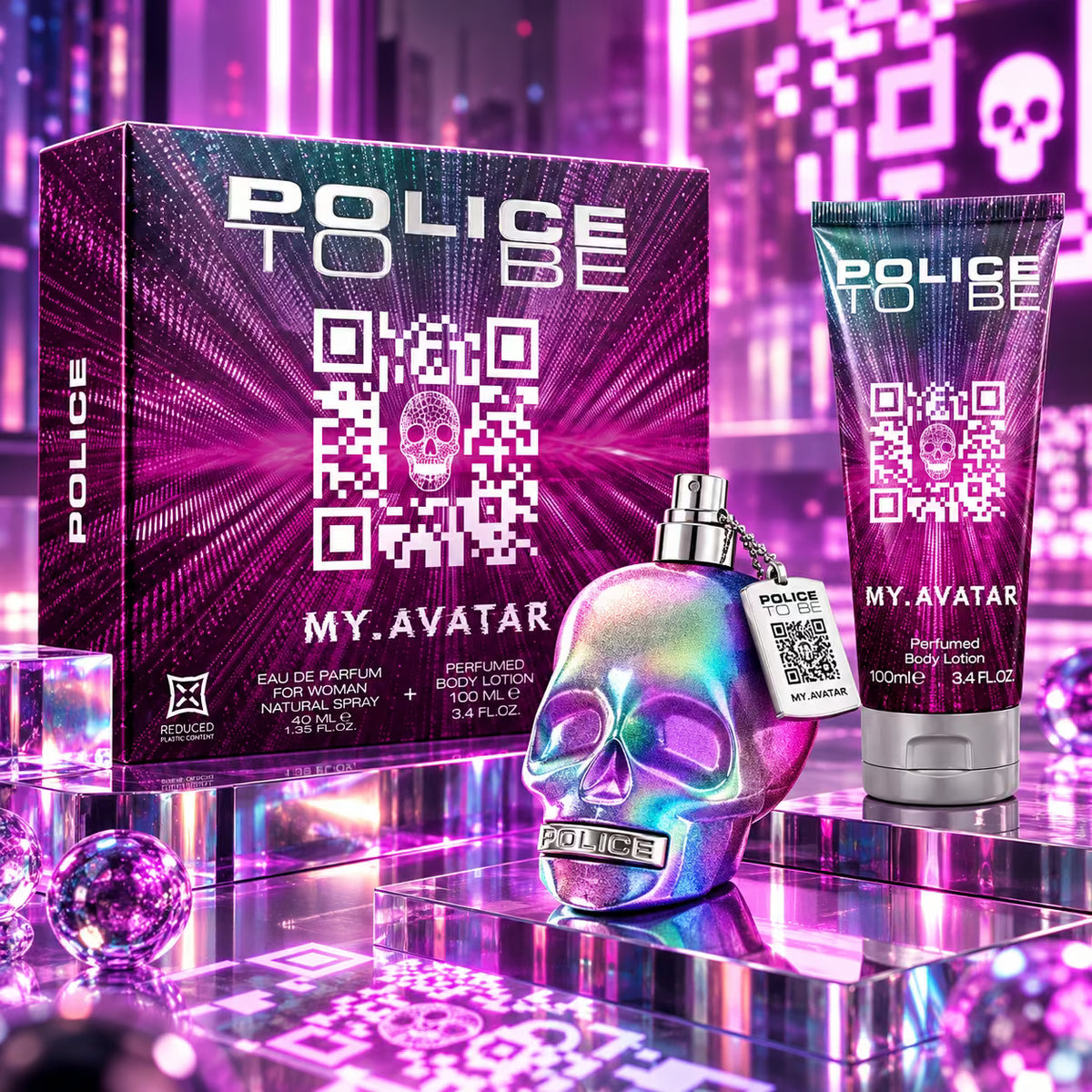 POLICE TO BE MY AVATAR COFANETTO - Eau de Parfum 40 ml + Body Lotion 100 ml