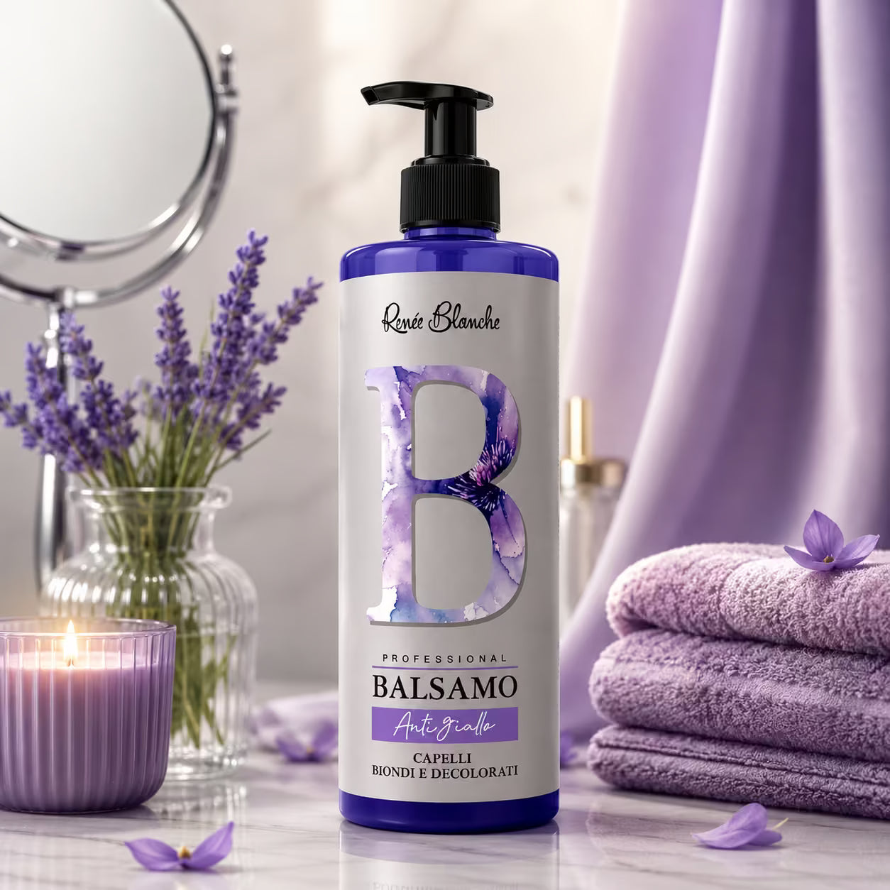 RENEE' BLANCHE BALSAMO PROFESSIONAL ANTI GIALLO - Capelli Biondi e Decolorati 500ml