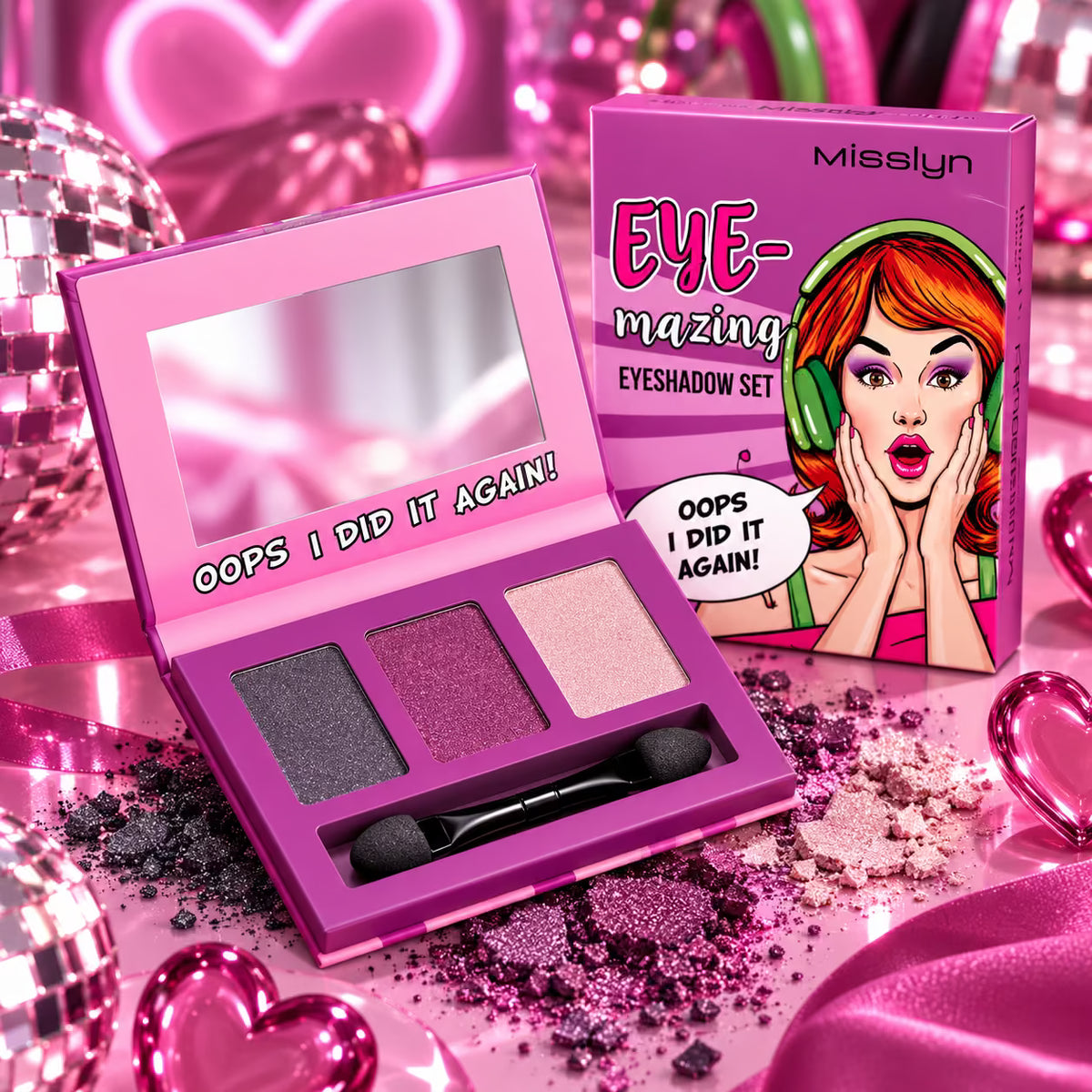 MISSLYN EYE-MAZING EYESHADOW SET 3x0.7g