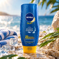 NIVEA SUN PROTECT & REFRESH LATTE SOLARE SPF20 - Rinfrescante e Resistente All'acqua 200ml