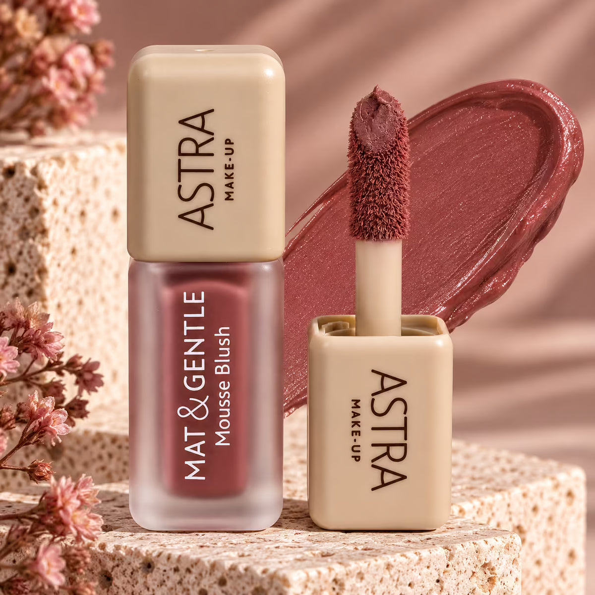 ASTRA MAT&GENTLE MOUSSE BLUSH - Blush Finish Mat Vellutato 3,5ml