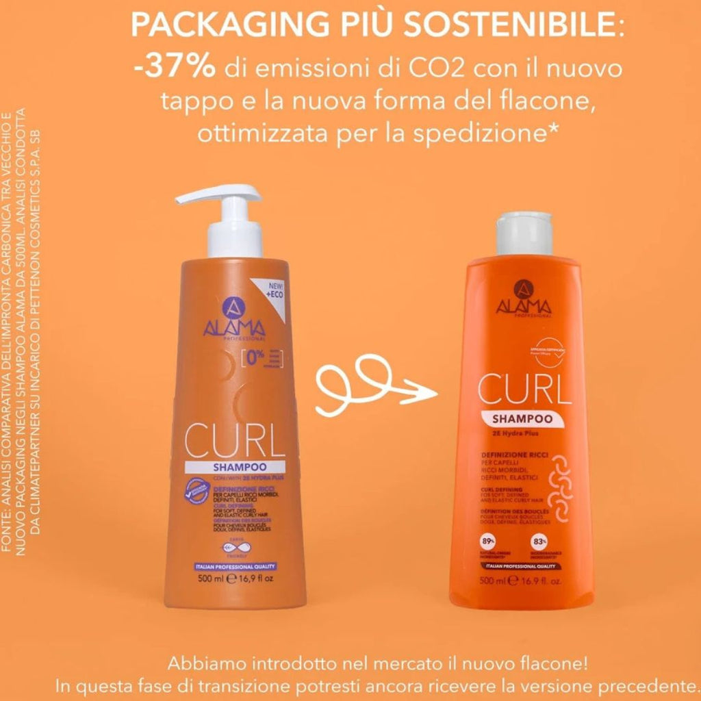 ALAMA PROFESSIONAL CURL - Shampoo definizione per capelli ricci o mossi 500ml