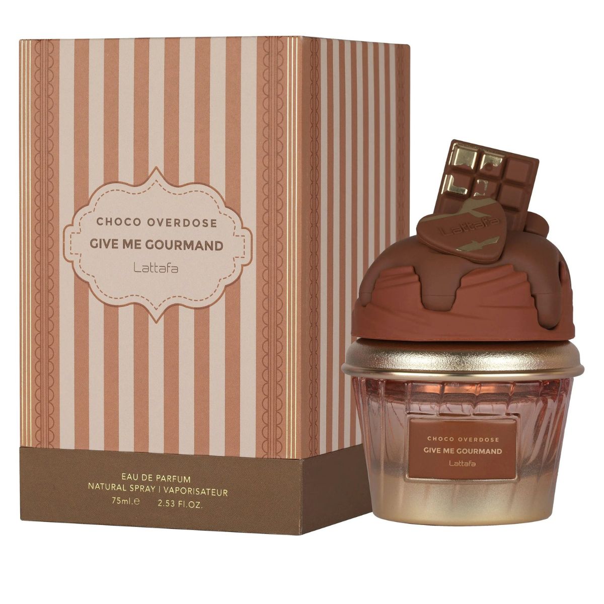 LATTAFA GIVE ME GOURMAND CHOCO OVERDOSE – Eau de Parfum 75ml