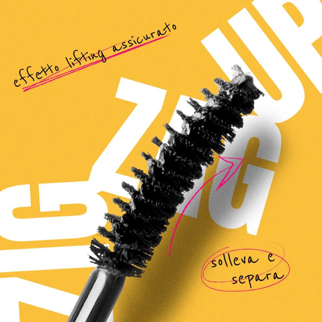 RYBELLA ZIGZAG UP MASCARA INCURVANTE - Curve perfette senza piegaciglia