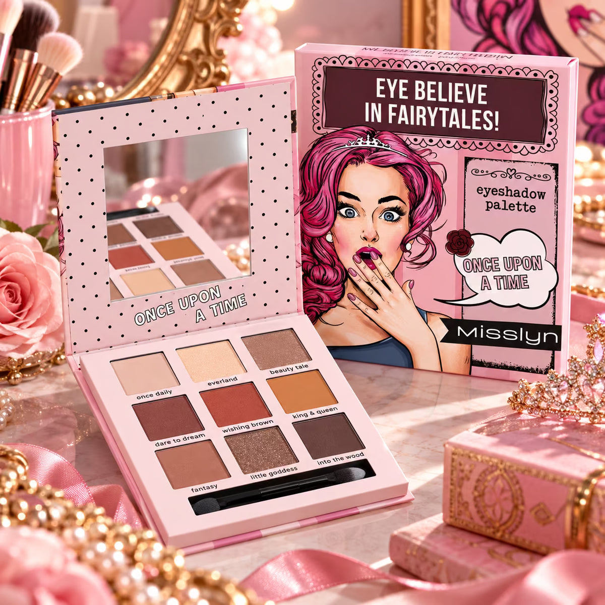 MISSLYN EYE BELIEVE IN FAIRYTALES! Eyeshadow Palette – N. 2 Once Upon A Time
