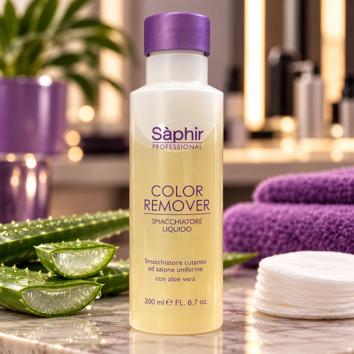 SÁPHIR PROFESSIONAL COLOR REMOVER - Smacchiatore Liquido 200ml