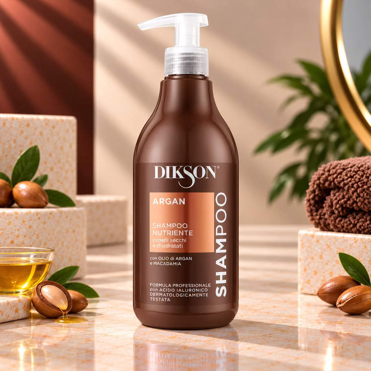 DIKSON SHAMPOO - Nutriente Con Argan 500ml