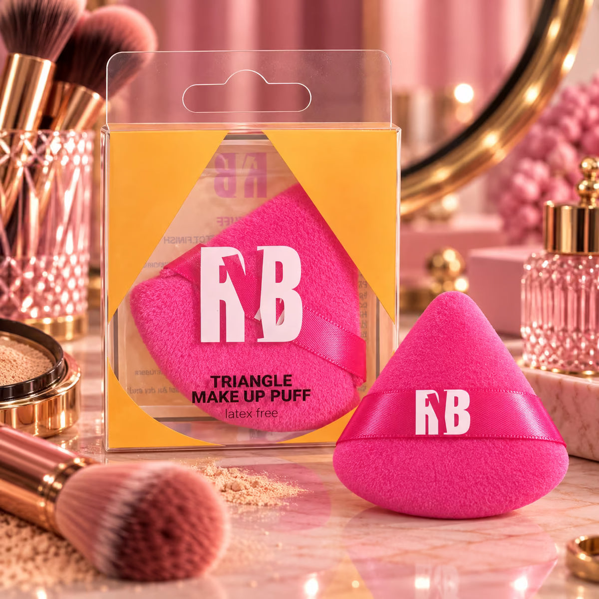 RYBELLA TRIANGLE MAKE UP PUFF