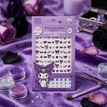 KUROMI STICKERS AND STRASS A COLLER - 72 Stichers + 24 Strass
