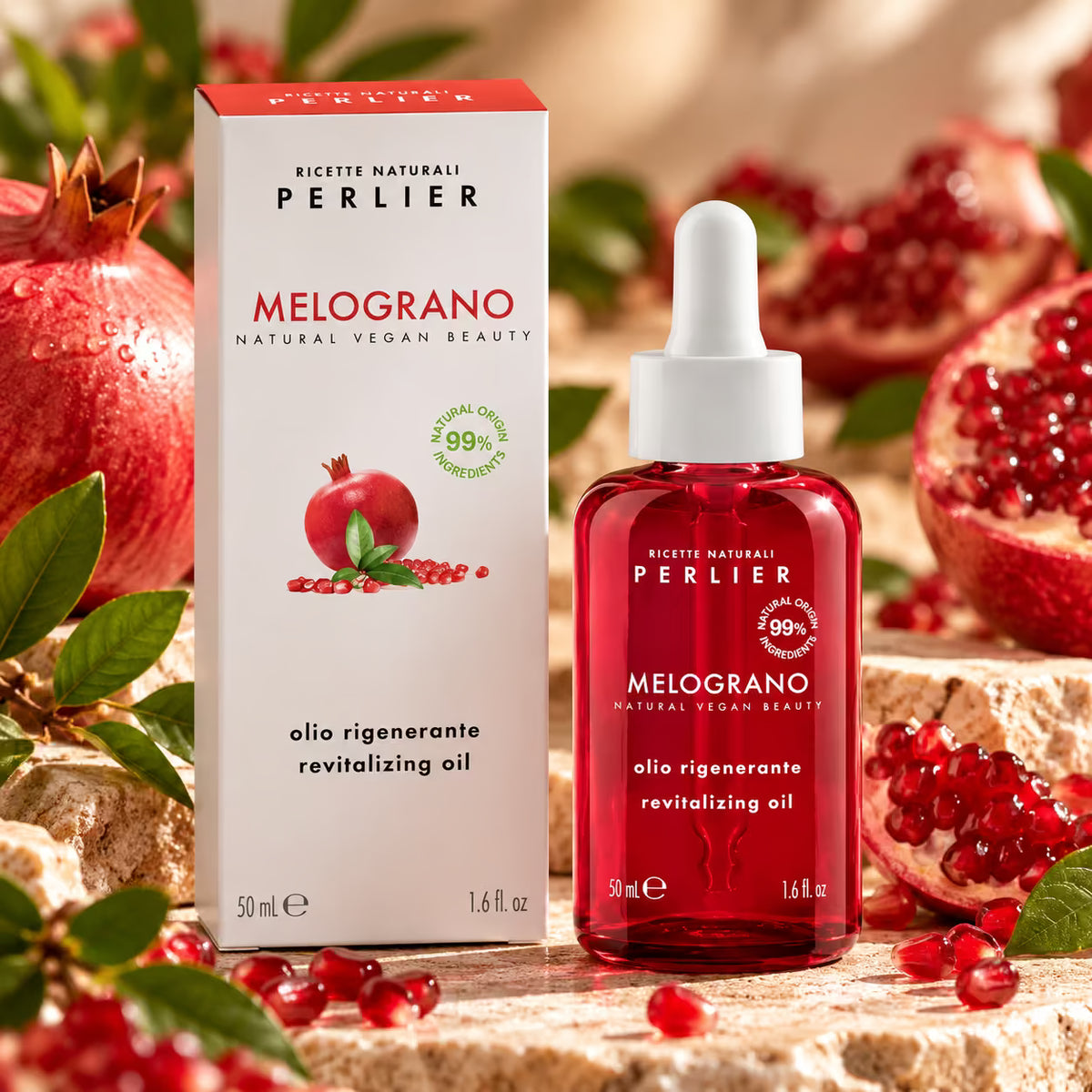PERLIER MELOGRANO OLIO CORPO & VISO RIGENERANTE 50ml