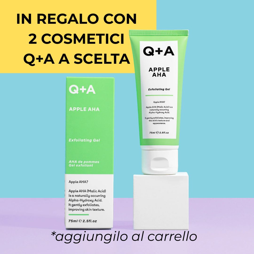 Q+A APPLE AHA - Gel esfoliante AHA alla mela 75ml