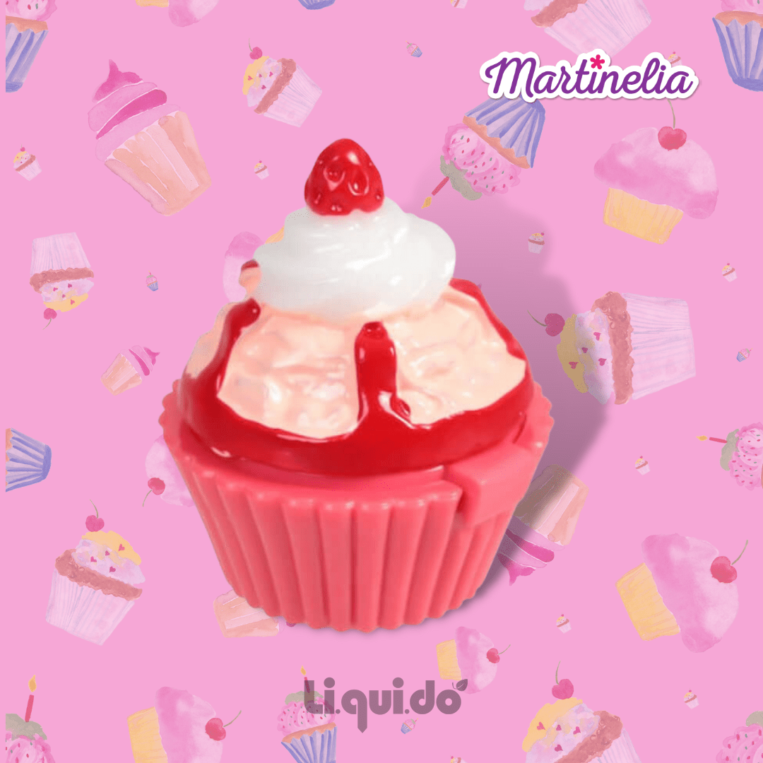 MARTINELIA CUPCAKES - Balsamo labbra deliziosi tortini - Liquidò