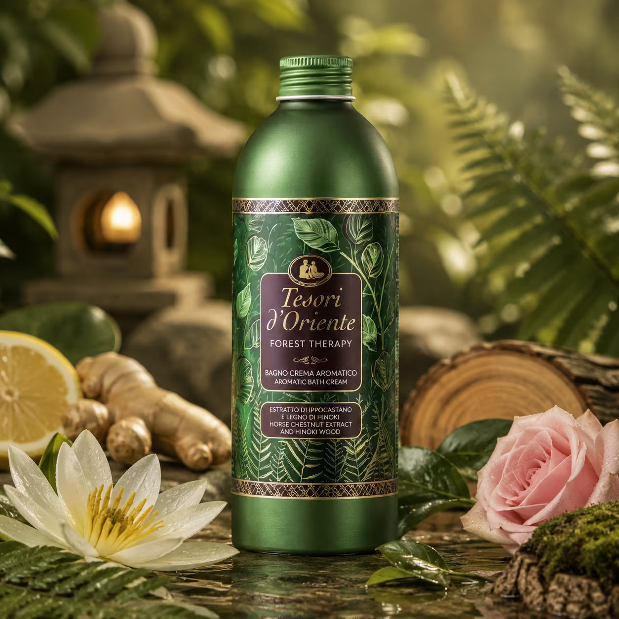 TESORI D'ORIENTE BAGNO CREMA AROMATICO FOREST THERAPY 500ml