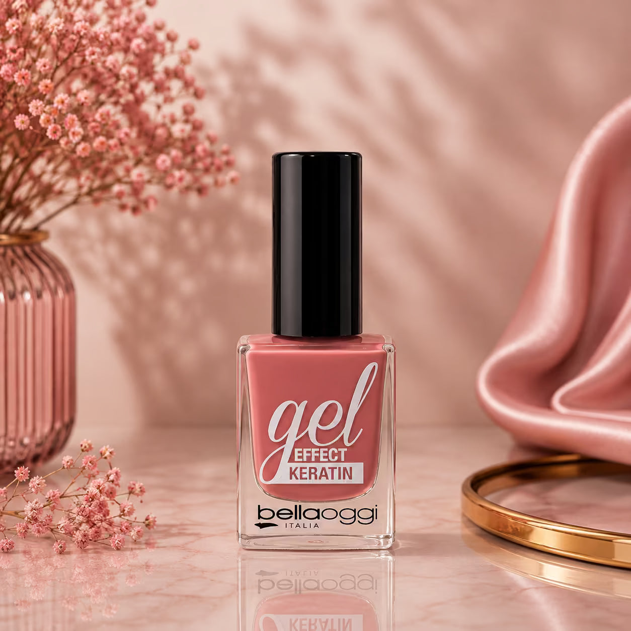 BELLAOGGI GEL EFFECT KERATIN - Smalti Unghie Effetto Gel 10 ml