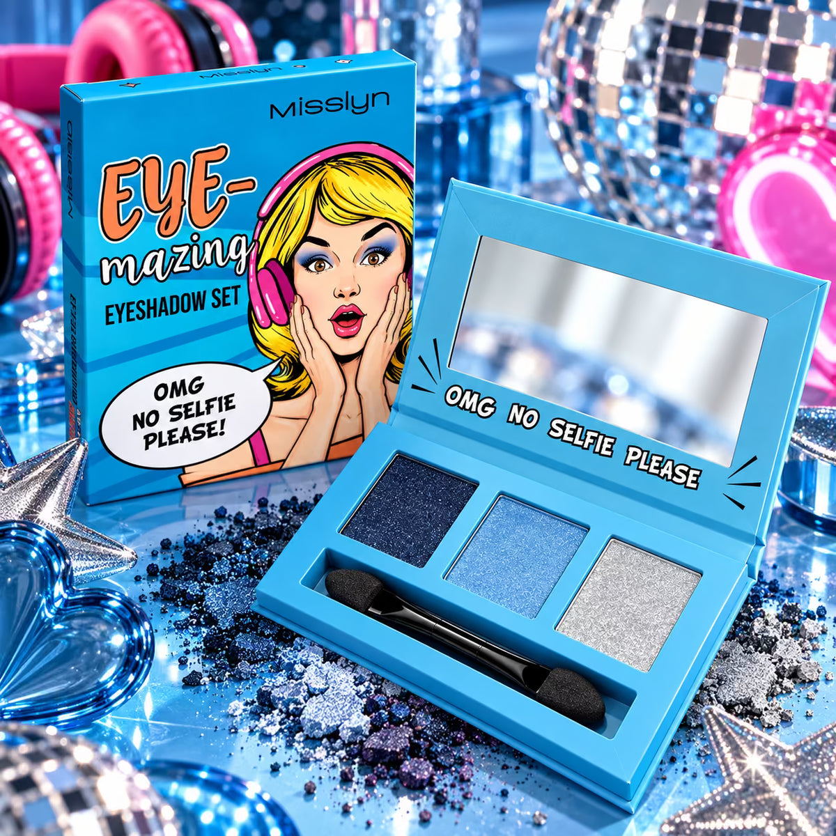 MISSLYN EYE-MAZING EYESHADOW SET 3x0.7g